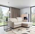Lustra ELTAP, Almitara, 30x110 cm, 1xE27, 15W, otel/PVC, alb/maro