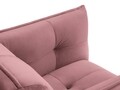 Fotoliu, Canna, Mazzini Sofas, 90x100x88 cm, catifea, roz