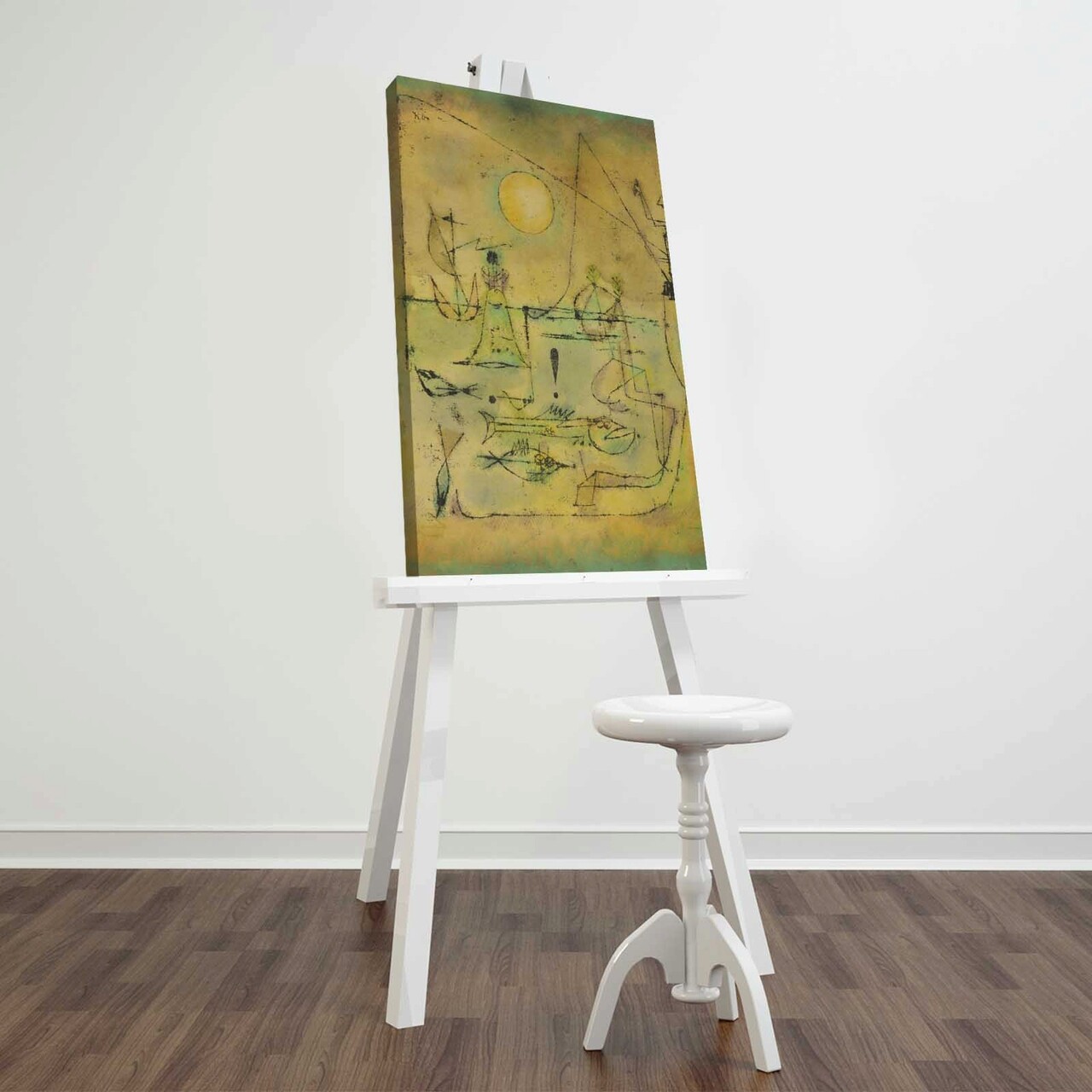 Tablou decorativ, FAMOUSART-087, Canvas, Dimensiune: 45 x 70 cm, Multicolor - 1 | YEO