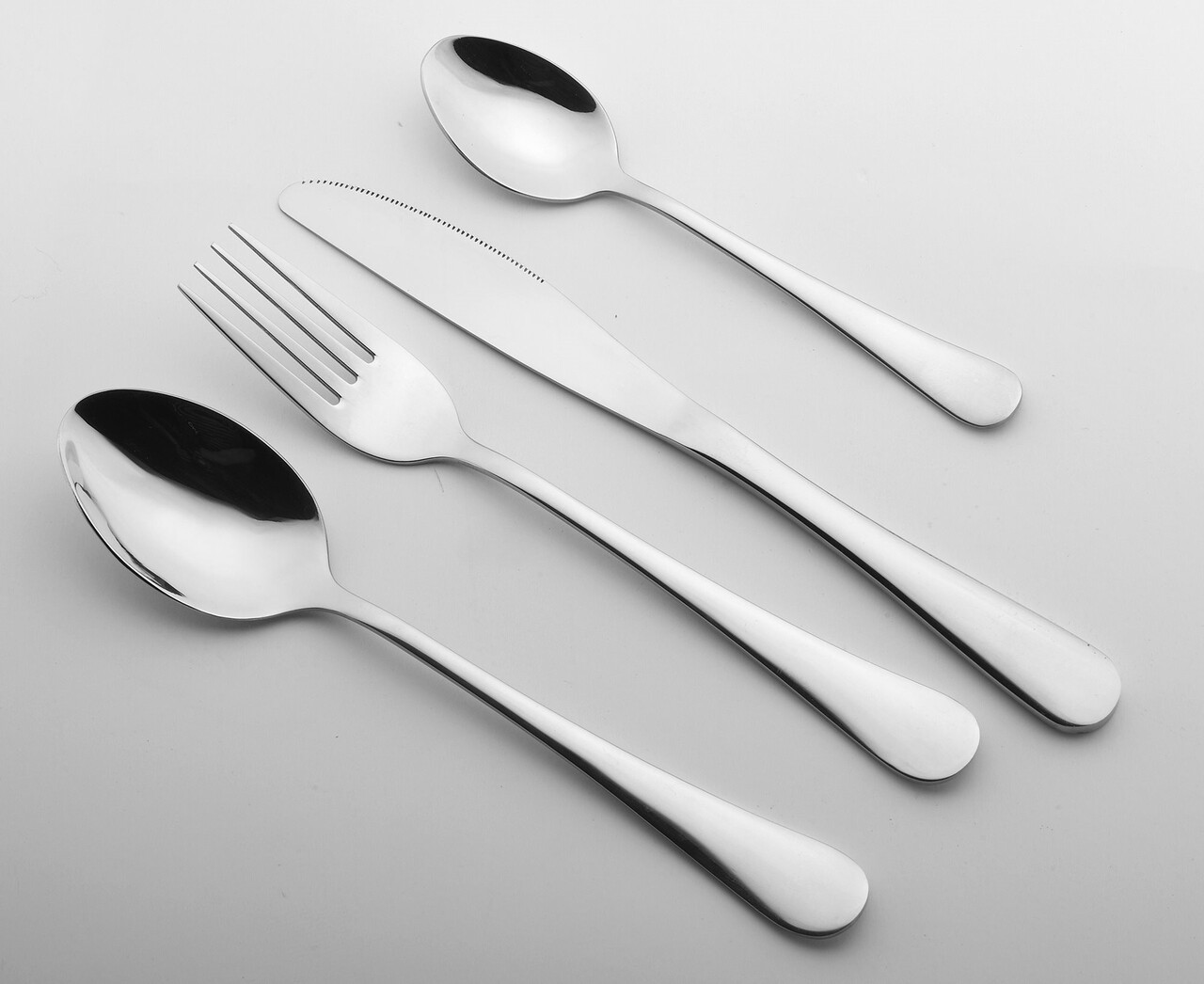 Set tacamuri 24 piese, inox - Zokura - imagine 7