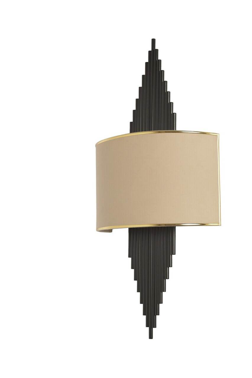 Aplica de perete, Opviq, 941RTN1473, Aur/Negru