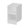 Dulap pentru bucatarie, Hanah Home, Minar, 45x87x58 cm, Alb
