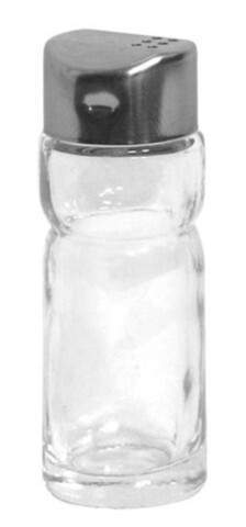Solnita / pipernita, domotti, 9x3 cm, sticla, transparent