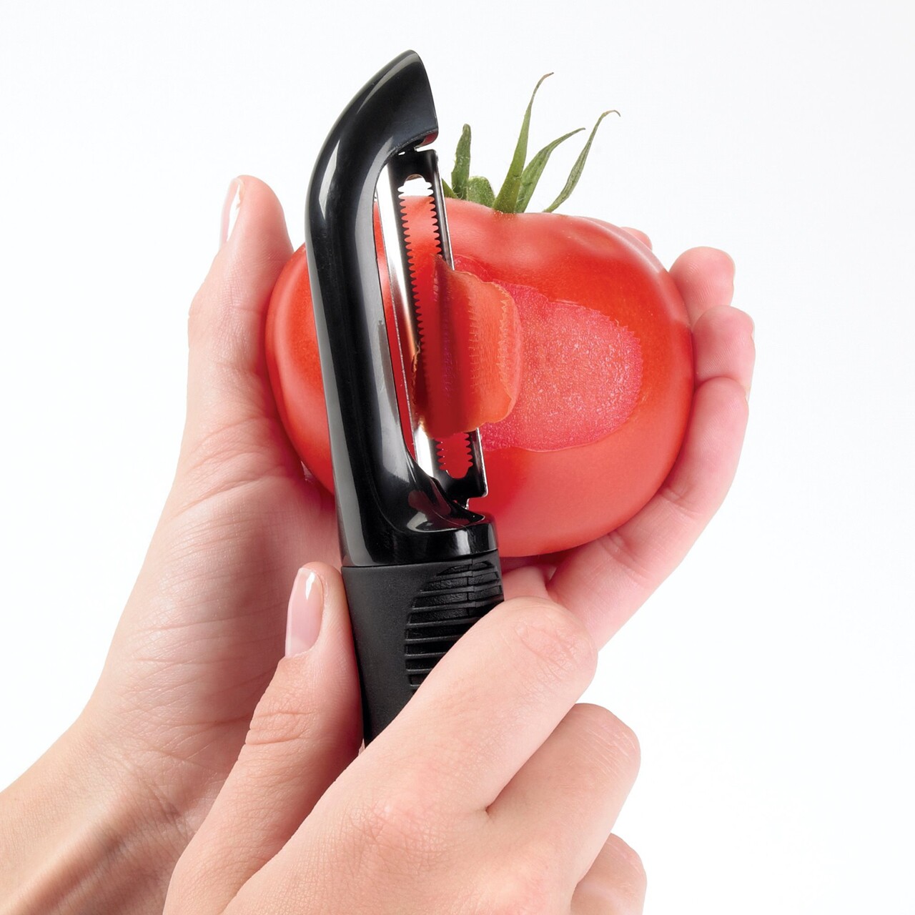 Decojitor inox, lama serata, 17,8 cm, "Good Grips" - OXO - imagine 4