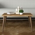 Masuta de cafea Felin, Pakoworld, 70x42x39 cm, PAL melaminat, walnut/maro