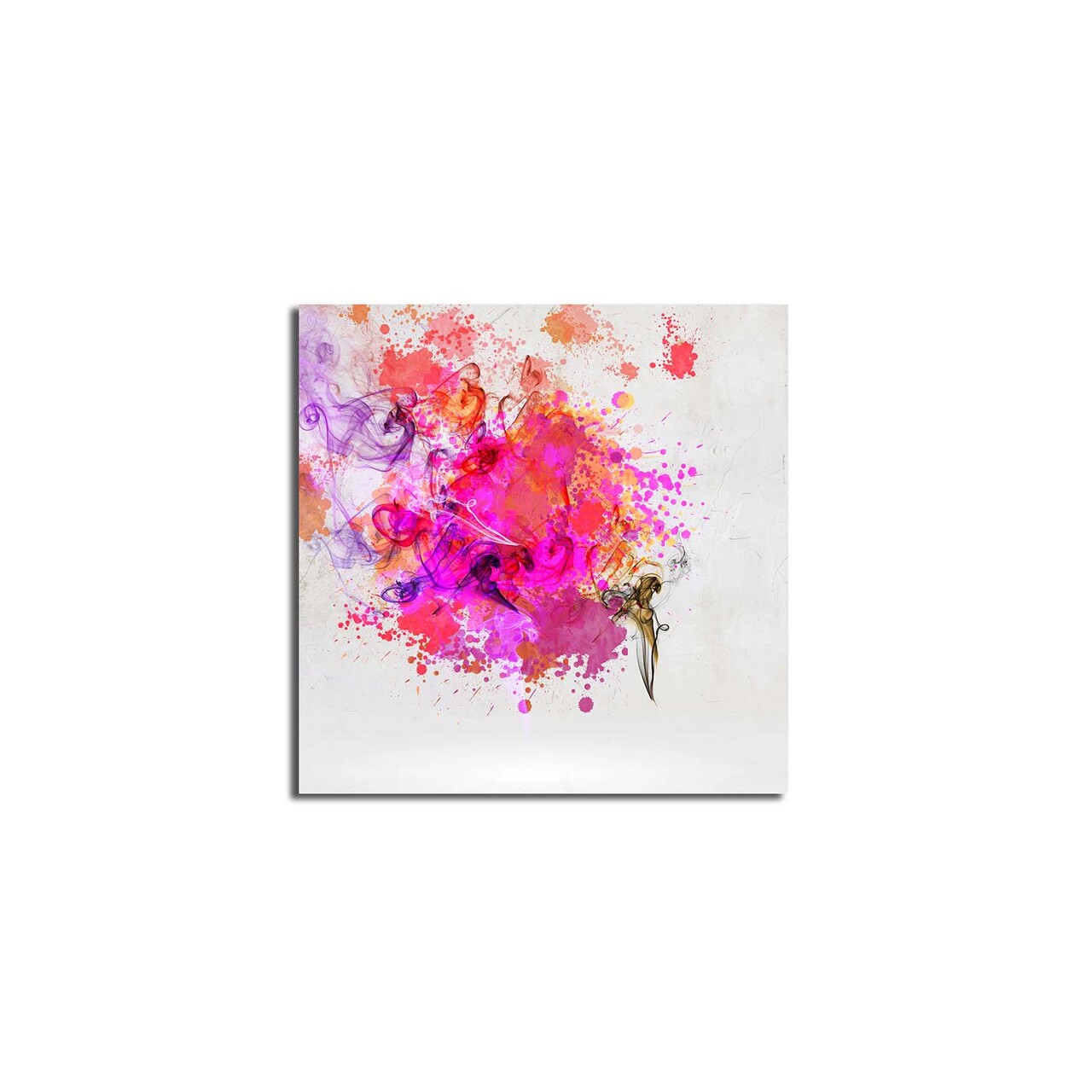 Tablou decorativ, 4545K-93, Canvas, Dimensiune: 45 x 45 cm, Multicolor