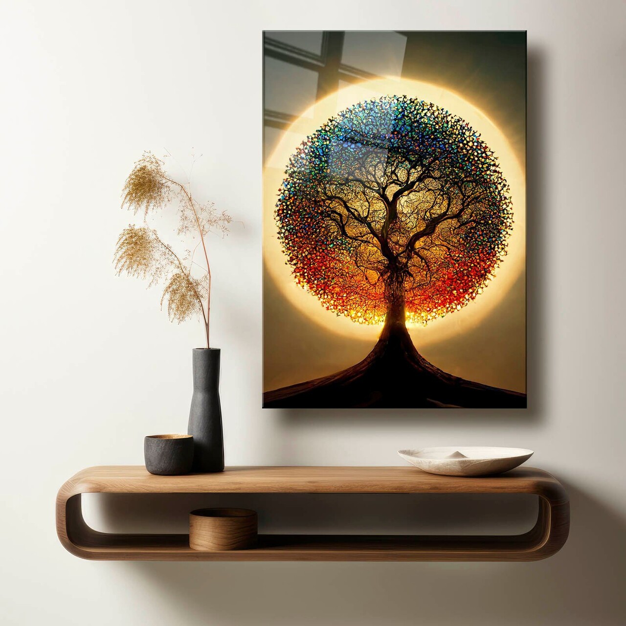 Tablou decorativ Camtbl-045 Dimensiune: 60 x 90 cm Multicolor