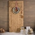 Coronita luminoasa Imperial wreath snowy, Decoris, 50x8 cm, 40 LED-uri