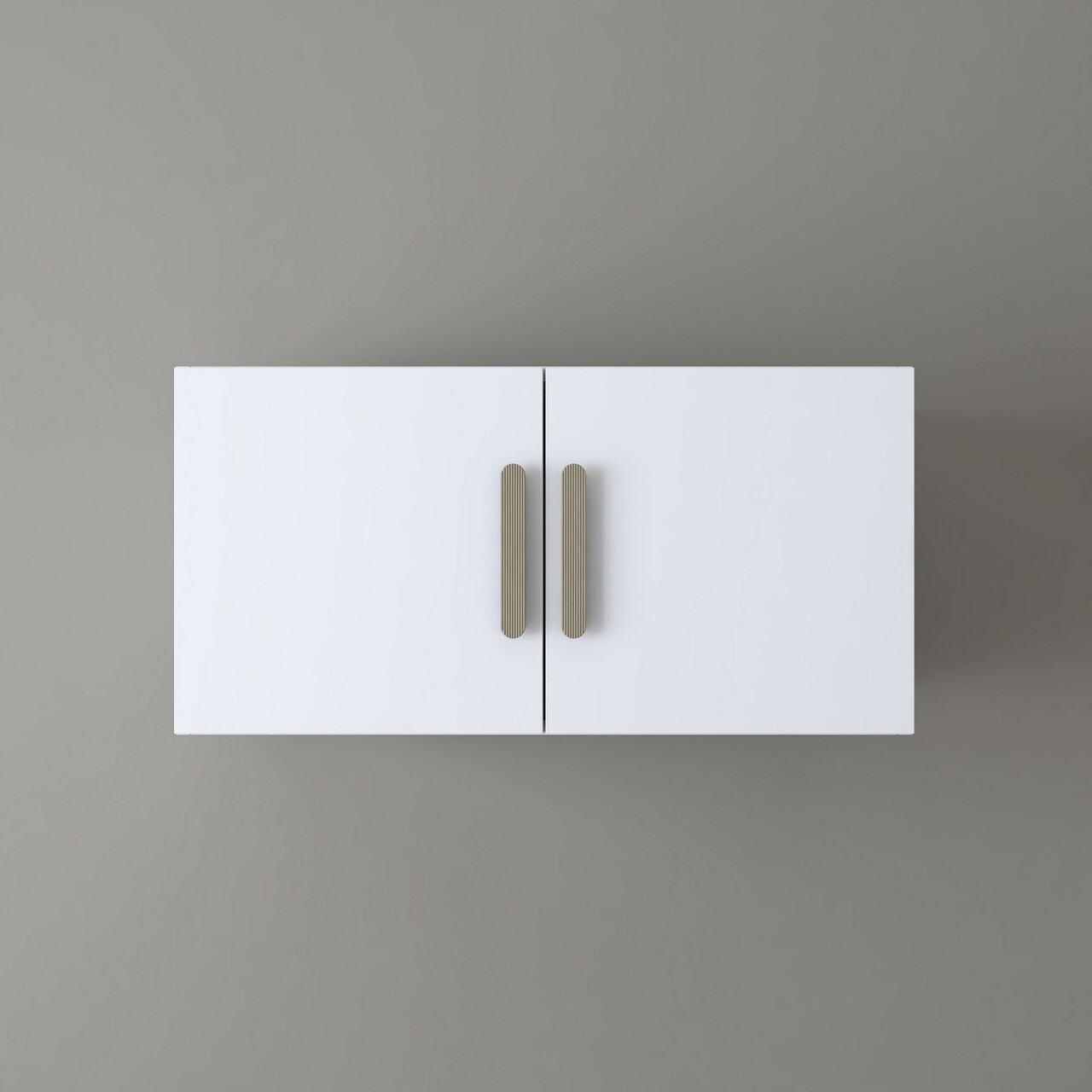 Dulap de perete, Hanah Home, BA166, 90x45x57.5 cm, PAL melaminat, Alb - view 2