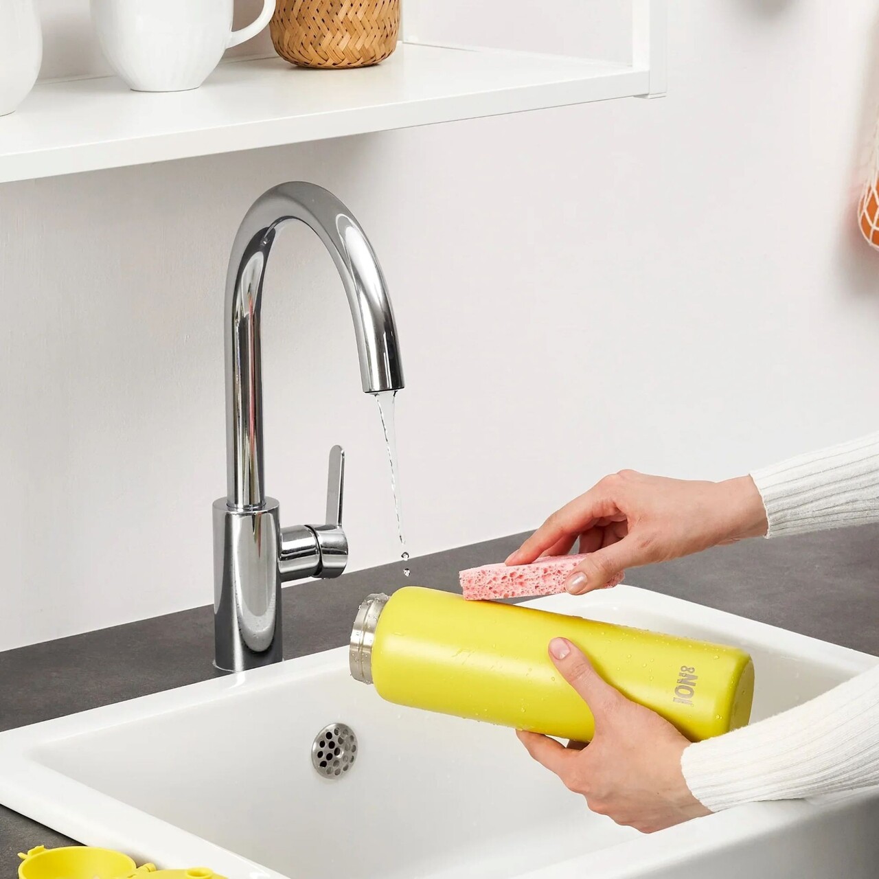 Sticla apa, inox, 920ml, Yellow - Ion8 - view 11