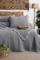 Set cuvertura pique dubla, L'essentiel Maison, Norah, Gri