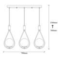 Candelabru, Nitid, Mudoni - MR - 939, E27, 100 W, metal