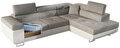 Coltar extensibil dreapta 4 locuri, ELTAP, Anton, 272x203x85 cm, lemn/poliester, verde inchis