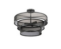 Plafoniera ELTAP, CE3B-B, Orabela, 55x32 cm, 3xE27, 15W, otel, negru