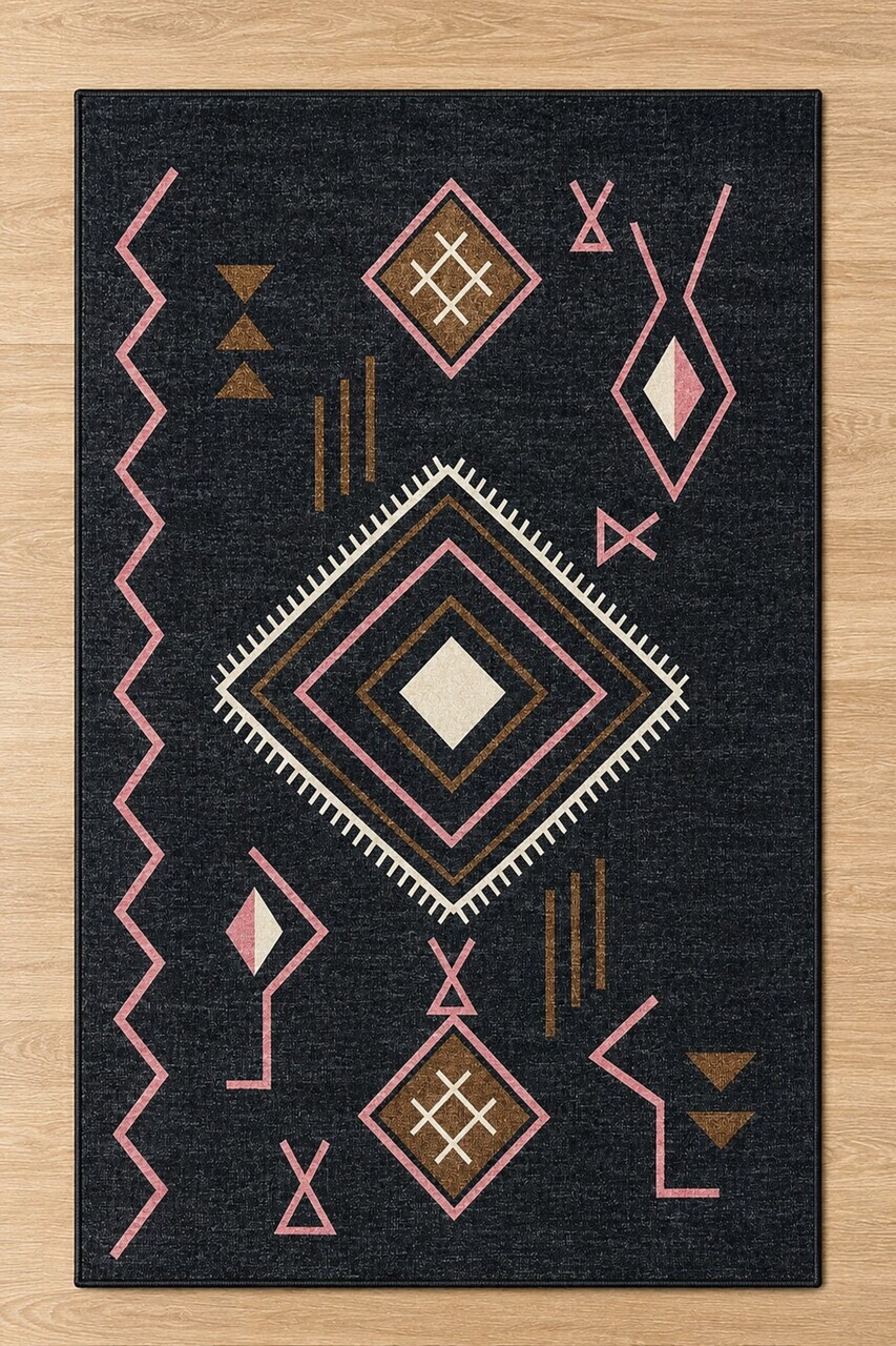 Covor, Kies, 80x150 cm, Multicolor — imaginea 3