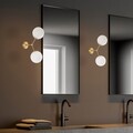 Aplica de perete, Damar - 6341, Opviq, 28 x 15 x 44 cm, 2 x E27, 40W, galben/alb