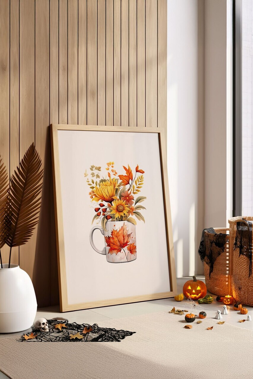 Tablou decorativ, Arthllwnmodel58-5070, MDF, Multicolor — imaginea 2
