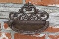 Hranitor pentru pasari, Esschert, Bird, 12.9 x 24.2 x 14.7 cm, fier forjat