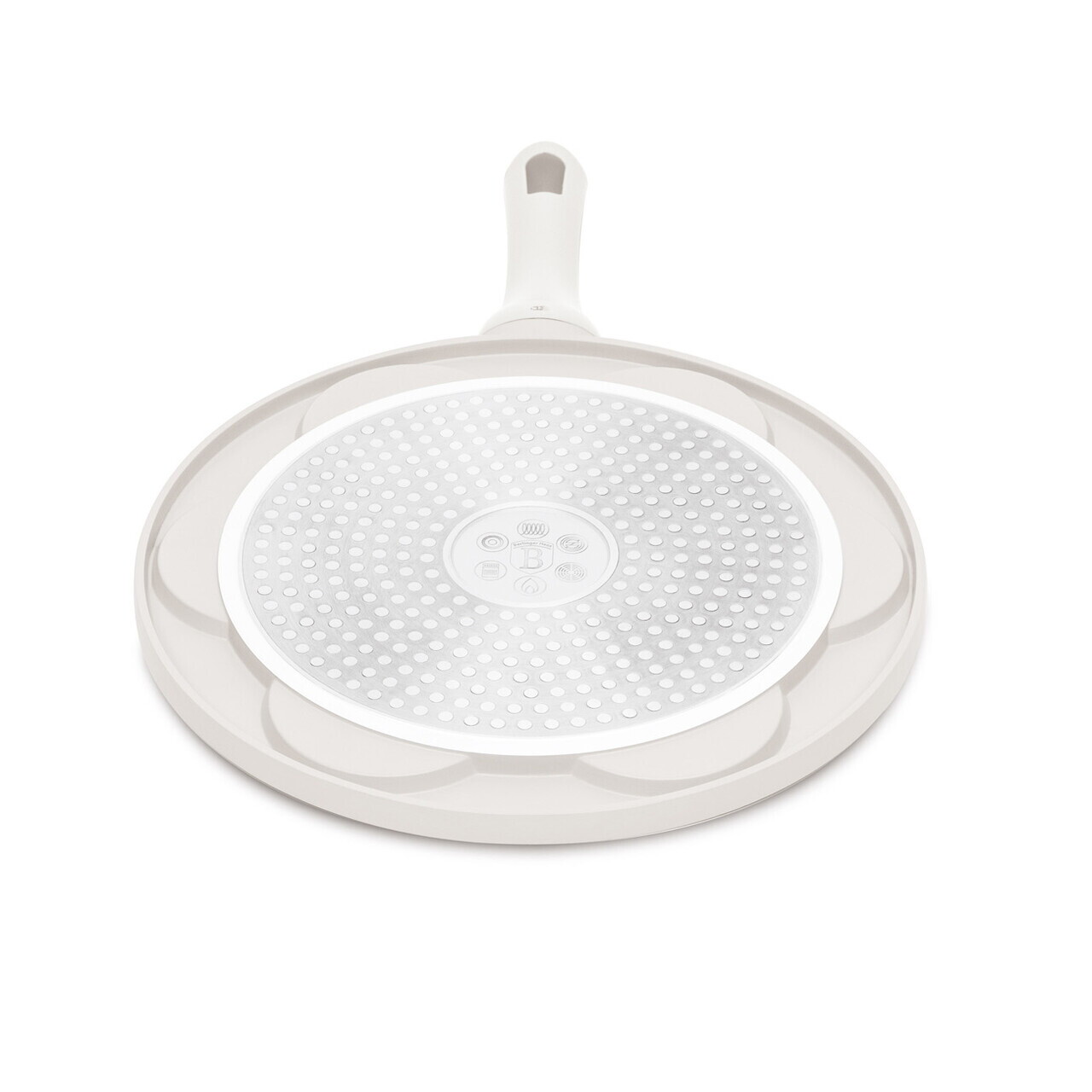 Tigaie pentru clatite, 7 forme animale Berlinger Haus, Sahara, 26 cm, aluminiu turnat, crem mat - imagine 4
