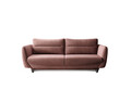 Canapea extensibila 4 locuri ELTAP, SO-SIL-24LU, Silva, 236x95x90 cm, lemn/poliester, roz inchis