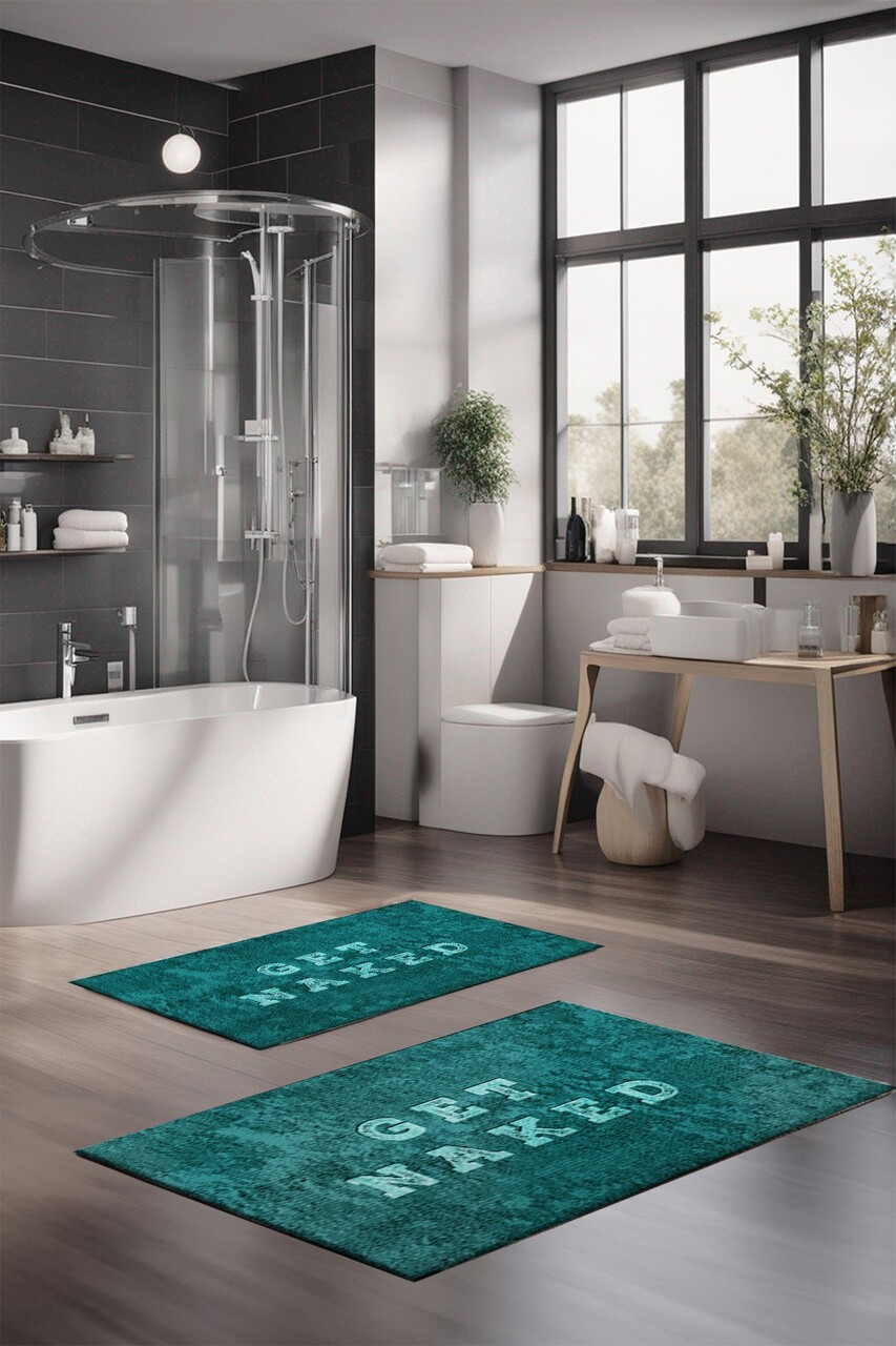 Set covorase de baie, Cartwright, CT-5401, Poliester, Multicolor