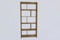 Corp biblioteca, Asse Home, Jordan, 70x161.8x22 cm, Maro