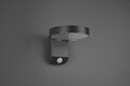 Aplica de perete pentru exterior Posadas, RL, 15x18.3x12 cm, 4.5W, 1x SMD, plastic, antracit