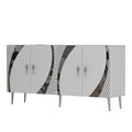 Consola, Olivia, Hook KB150, Alb / Argintiu