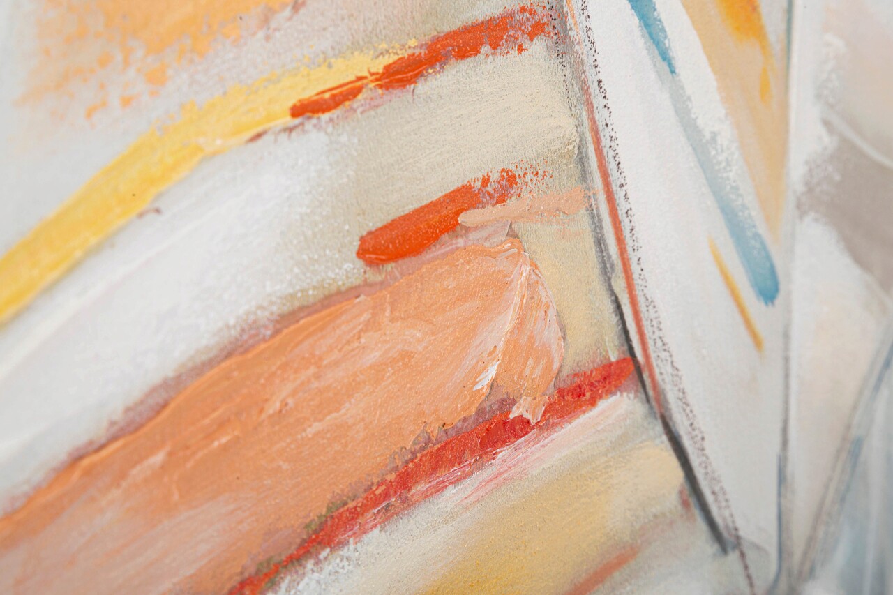 Tablou decorativ, Reggata, Mauro Ferretti, 140 x 70 cm, canvas pictat/lemn de pin, multicolor - view 4