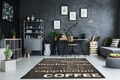 Covor Zara Coffee, Decorino, 60x110 cm, polipropilena, maro