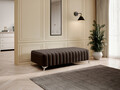 Bancheta, ELTAP, PU-LAU-22NU, Laurence, 132x64x36 cm, poliester, maro