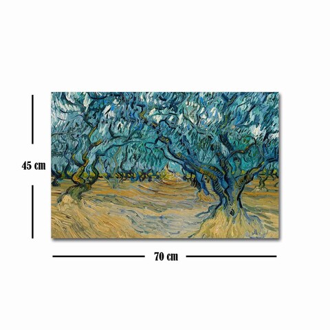 Tablou decorativ, FAMOUSART-113, Canvas, Dimensiune: 45 x 70 cm, Multicolor