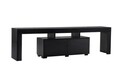 Comoda TV, Nordure, Enclave, 180x50x31 cm, PAL, Negru