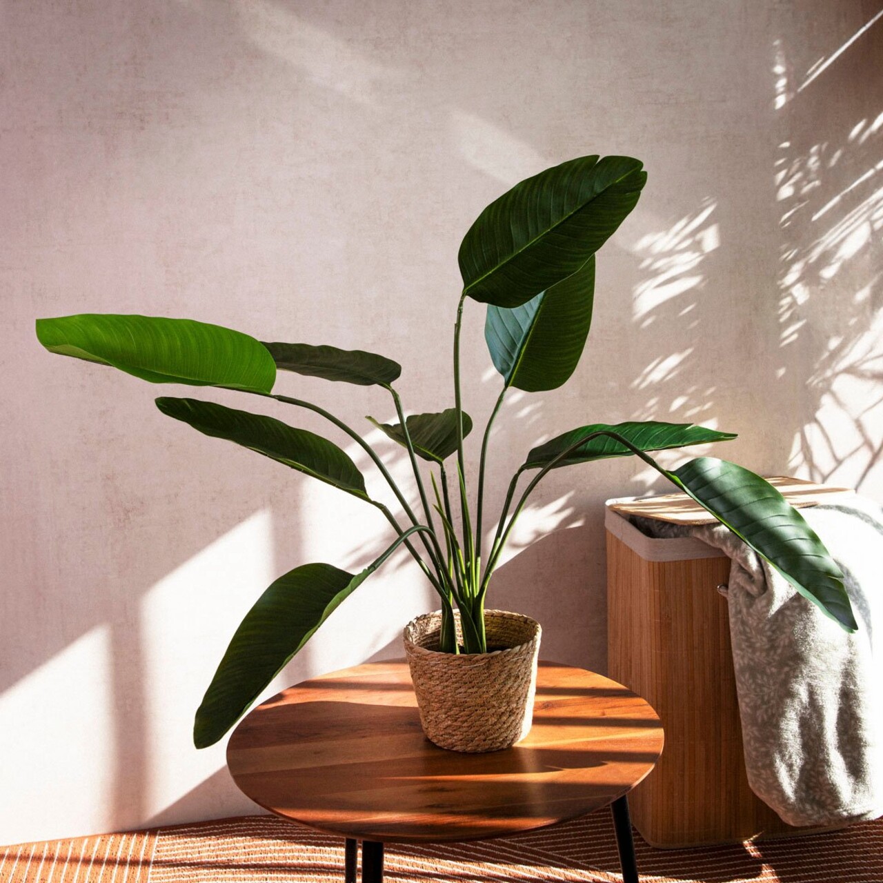 Planta artificiala Tropical Zone, Homla, 90 cm, plastic, verde