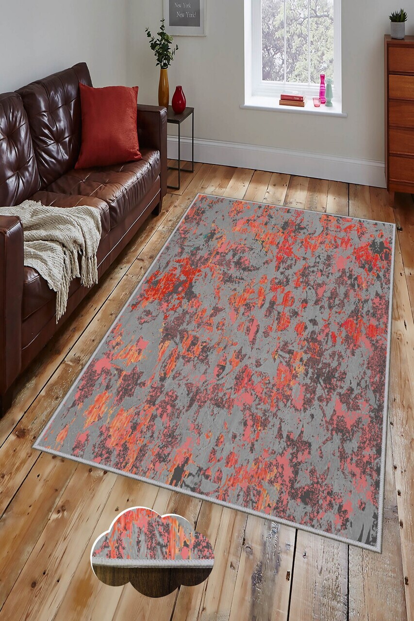 Covor Hmnt167 160x230 cm Poliester Multicolor