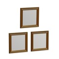 Set de oglinzi, Siam, Otto, MDF , Auriu