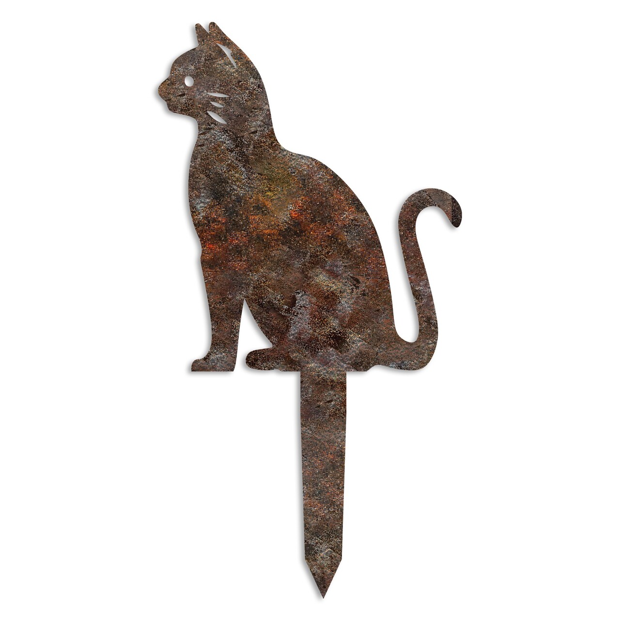 Obiect decorativ de grădină, Cat -A 02, 38x20 cm, Multicolor - view 4