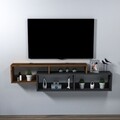 Comoda TV, Arnetti, Atlantis, Nuc deschis / Antracit