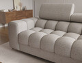 Coltar extensibil dreapta 3 locuri ELTAP, RT-20ROY, Felro, 285x181x93 cm, lemn/poliester, bej
