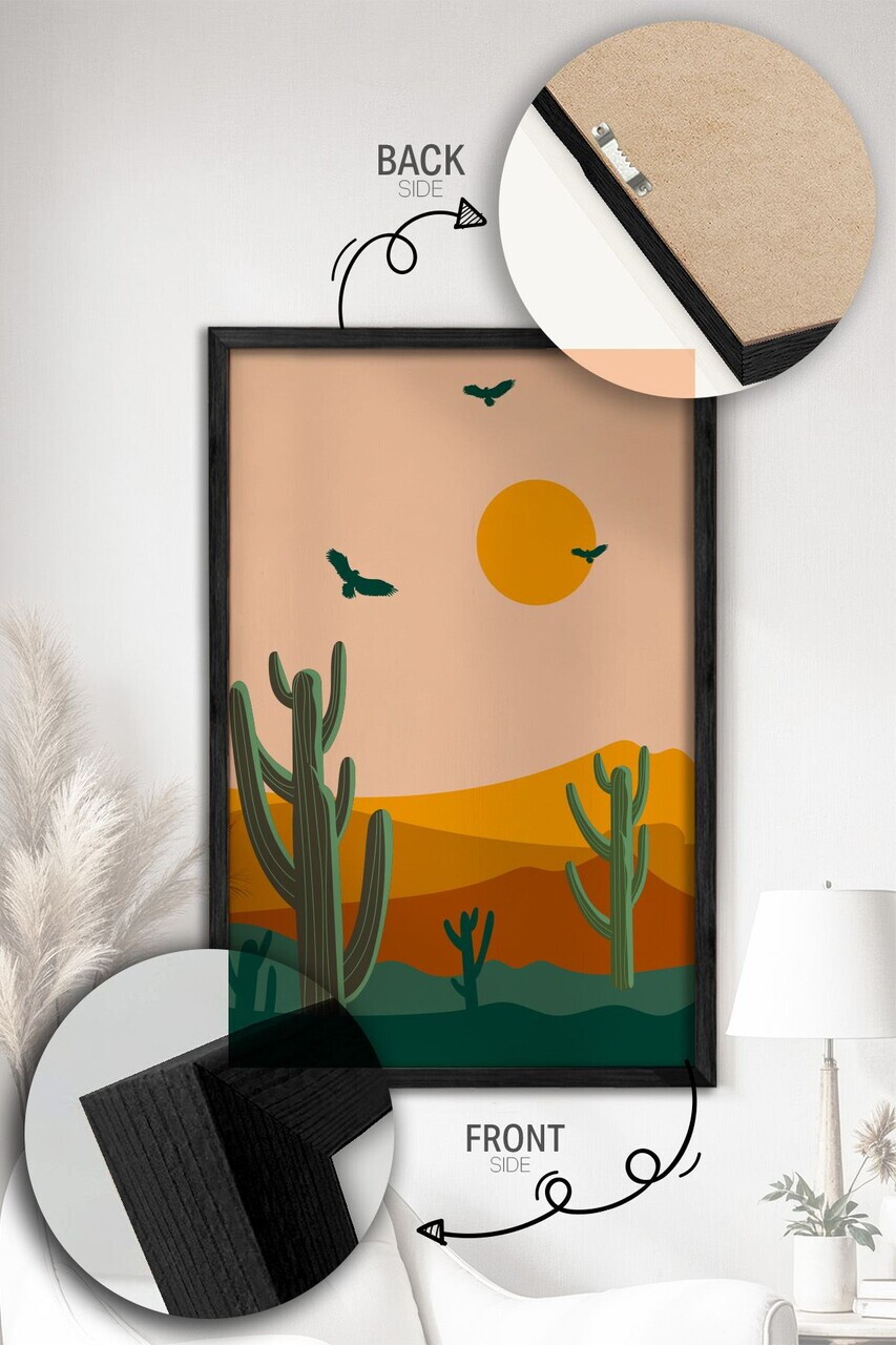Tablou decorativ, Artnewclsyh43-3348, Lemn masiv, MDF, Multicolor - view 4
