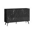 Consola, Homitis, Dune, 123x77.4x35 cm, Negru