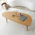 Masuta de cafea, Neostill, Sweet, 115x38x50 cm, Cadru: 100% LEMN DE PIN DE ÎNALTĂ CALITATE, Maro