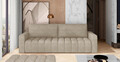 Canapea extensibila 3 locuri ELTAP, Laz17, Lazaro, 247x97x92 cm, lemn/poliester, bej