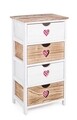 Comoda Chalet, Bizzotto, 40 x 29 x 73 cm, lemn de paulownia