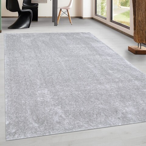 Covor, Indomex, Puffy, 240 x 340 cm, 100% poliester, gri