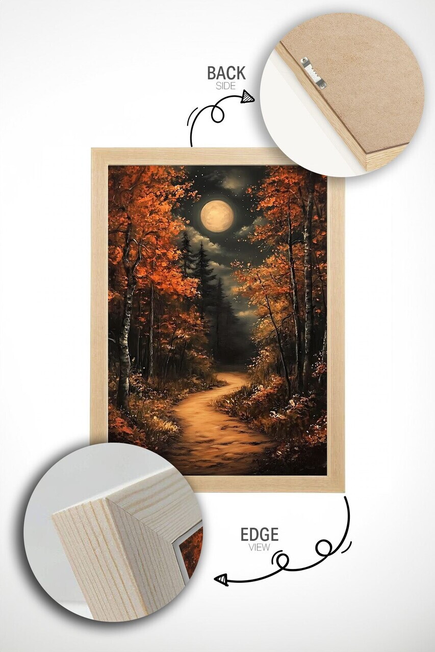 Tablou decorativ, Arthllwnmodel114-3348, MDF, Multicolor — imaginea 4