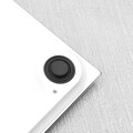 Cantar digital pentru baie, Brabantia, White, 30x30x2.5 cm, otel, alb