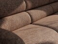 Modul canapea dreapta 1 loc, Neo, Micadoni Home, 110x100x83 cm, tesatura Chenille Silencio, maro