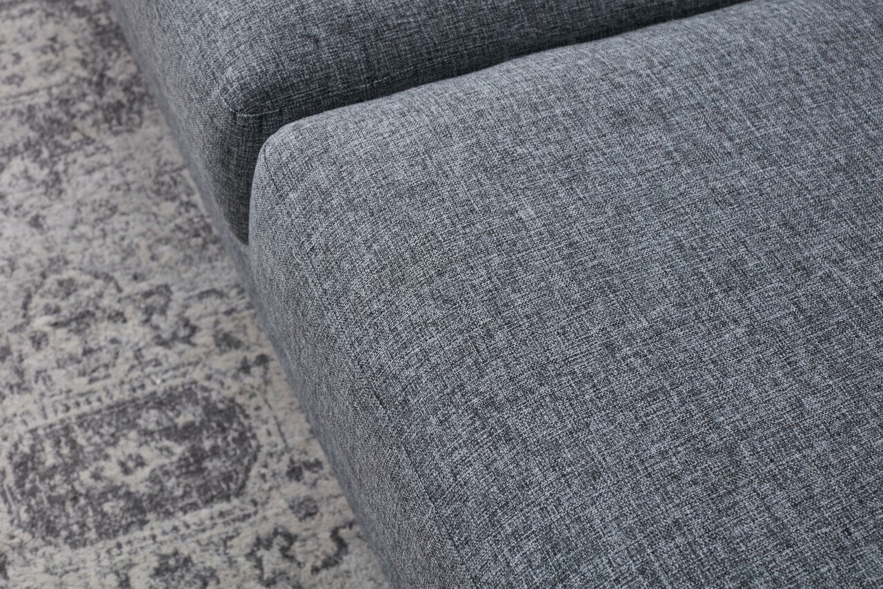 Canapea 2 locuri, Atelier del Sofa, 613LFS1140, Gri — imaginea 4