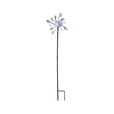Lampa de gradina vane, lumineo, 21.5x85 cm, 12 led-uri, mov